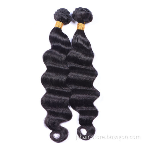 Factory Price Christmas party use raw natural black cheap virgin malaysian hair